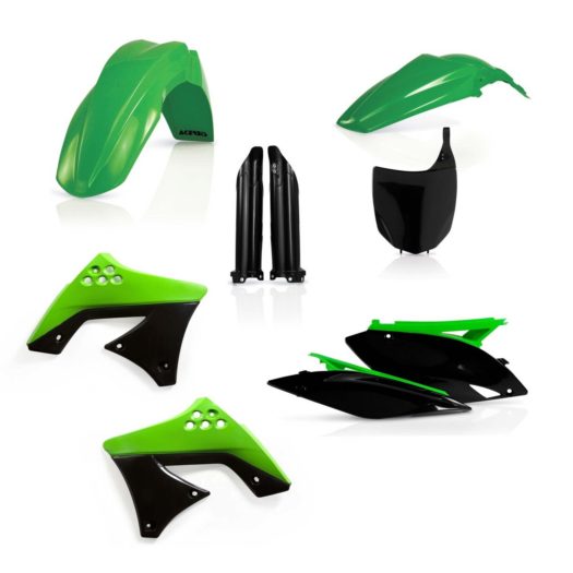 Kit de plásticos Acerbis para Kawasaki KXF 250 verde 0013978.553.009