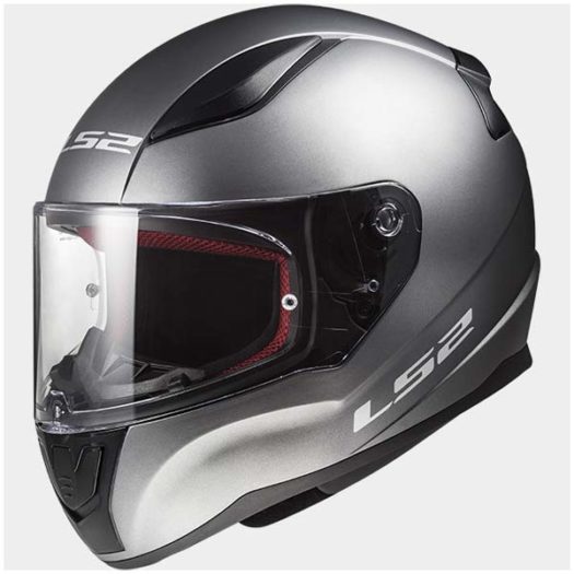 Casco LS2 FF353 Rapid Single Mono Matt Titanium