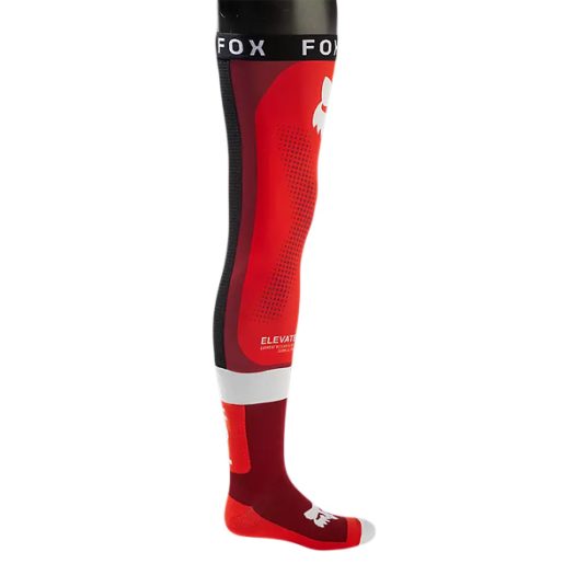 Calcetines Fox Racing Flexair Knee Brace - Rojo fluorescente