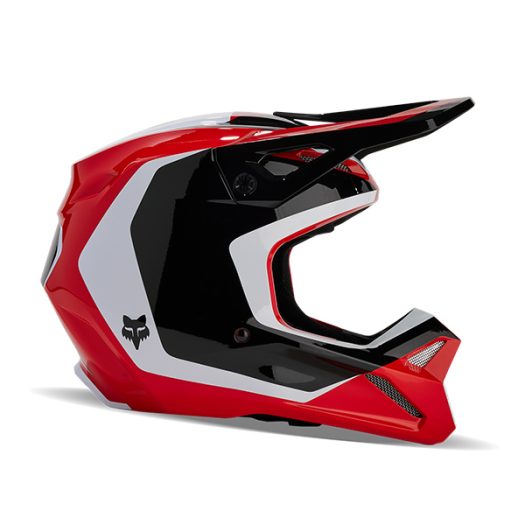 Casco Fox Racing V1 Nitro - Rojo fluorescente