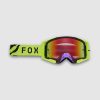 Gafas Airspace Throttle - Fox Racing - Lente Espejo - Negro/Amarillo